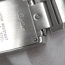 将图像加载到图库查看器中，CARTIER Tank Francaise SM H25mm×W20mm Stainless Steel Silver DialW51008Q3
