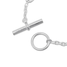 将图像加载到图库查看器中，HERMES Chaine d&#39;Ancre Farandole Bracelet Size SH SV925
