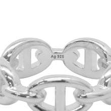 Load image into Gallery viewer, HERMES Chaine d&#39;Ancre Anchene Ring Size PM/54/#14 SV925
