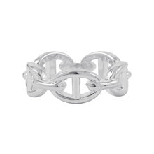 将图像加载到图库查看器中，HERMES Chaine d&#39;Ancre Anchene Ring Size PM/55/#15 SV925
