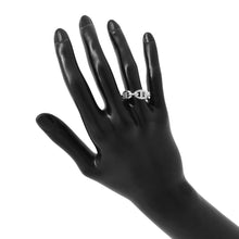 将图像加载到图库查看器中，HERMES Chaine d&#39;Ancre Anchene Ring Size PM/55/#15 SV925

