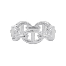 将图像加载到图库查看器中，HERMES Chaine d&#39;Ancre Anchene Ring Size PM/52/#12 SV925
