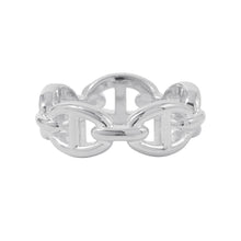 将图像加载到图库查看器中，HERMES Chaine d&#39;Ancre Anchene Ring Size PM/52/#12 SV925
