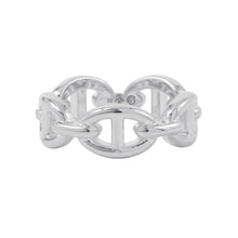 将图像加载到图库查看器中，HERMES Chaine d&#39;Ancre Anchene Ring Size PM/52/#12 SV925
