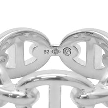 将图像加载到图库查看器中，HERMES Chaine d&#39;Ancre Anchene Ring Size PM/52/#12 SV925
