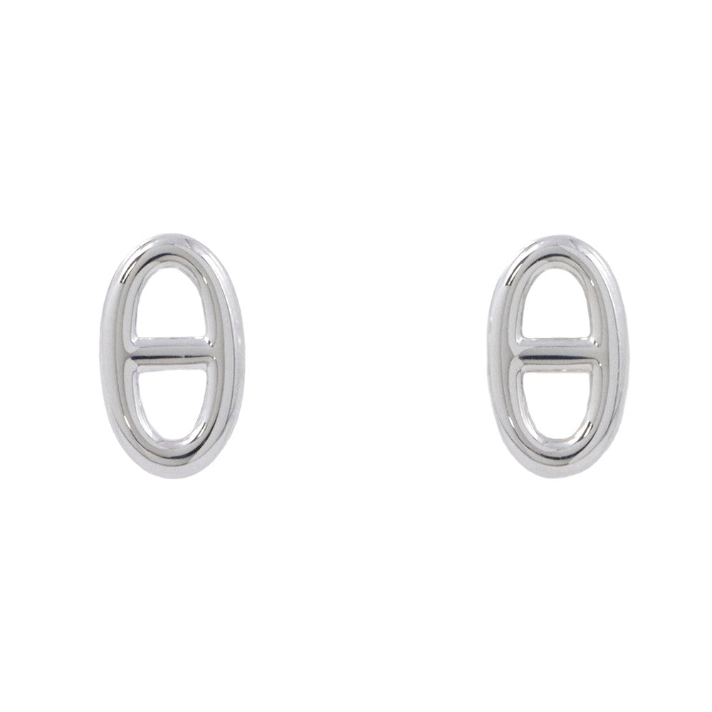 HERMES Chaine d'Ancre Farandole Earrings Size TPM SV925