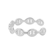 将图像加载到图库查看器中，HERMES Chaine d&#39;Ancre Bangle Size ST SV925
