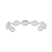 将图像加载到图库查看器中，HERMES Chaine d&#39;Ancre Bangle Size ST SV925
