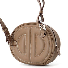 Load image into Gallery viewer, HERMES In the Loop Cross Body Bag Etoupe Swift Leather

