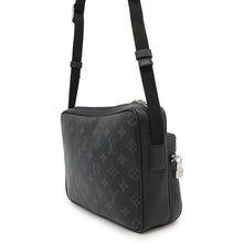 Load image into Gallery viewer, LOUIS VUITTON Outdoor messenger NoirM30233 Taiga Leather Monogram Eclipse Size PM
