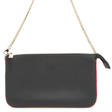 Load image into Gallery viewer, Christian Louboutin LOUBILA Chain Shoulder Bag Black/Red1225230 Calf Leather

