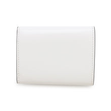 将图像加载到图库查看器中，Christian Louboutin ★Tri-fold Wallet Loubi54 Ruby 54 Compact Wallet White/Red3235108 Patent Leather
