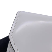 将图像加载到图库查看器中，Christian Louboutin ★Tri-fold Wallet Loubi54 Ruby 54 Compact Wallet White/Red3235108 Patent Leather
