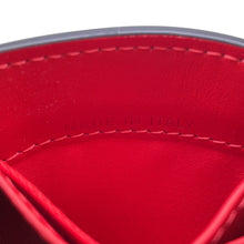 将图像加载到图库查看器中，Christian Louboutin ★Tri-fold Wallet Loubi54 Ruby 54 Compact Wallet White/Red3235108 Patent Leather
