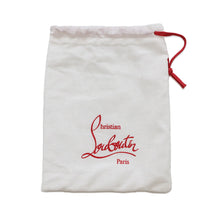 将图像加载到图库查看器中，Christian Louboutin ★Tri-fold Wallet Loubi54 Ruby 54 Compact Wallet White/Red3235108 Patent Leather
