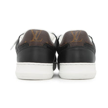 将图像加载到图库查看器中，LOUIS VUITTON LV Stadium Sneakers Black1ACUJ3 Monogram Calf Leather Suede Size 38
