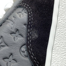 将图像加载到图库查看器中，LOUIS VUITTON LV Stadium Sneakers Black1ACUJ3 Monogram Calf Leather Suede Size 38
