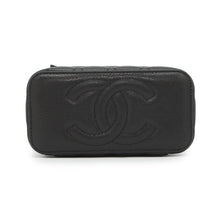 Load image into Gallery viewer, CHANEL Vanity ChainShoulder Bag BlackAP1341 Caviar Leather
