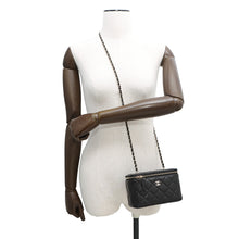 Load image into Gallery viewer, CHANEL Vanity ChainShoulder Bag BlackAP1341 Caviar Leather
