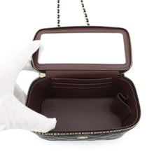 Load image into Gallery viewer, CHANEL Vanity ChainShoulder Bag BlackAP1341 Caviar Leather
