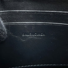 将图像加载到图库查看器中，BALENCIAGA Luca Goal Heart ChainShoulder Black722781 Lambskin
