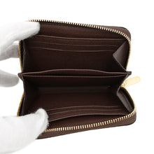 Load image into Gallery viewer, LOUIS VUITTON Zippy Coin Purse BrownN63070 Damier Ebene Canvas

