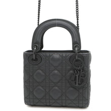 Load image into Gallery viewer, Dior Lady Dior Canage 2WAY Handbag BlackM0505SLOI Ultra Matt Calf Leather Size Mini
