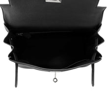 Load image into Gallery viewer, HERMES Kelly Retourne Black Togo Leather Size 28
