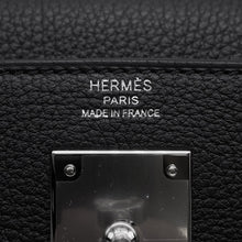 Load image into Gallery viewer, HERMES Kelly Retourne Black Togo Leather Size 28
