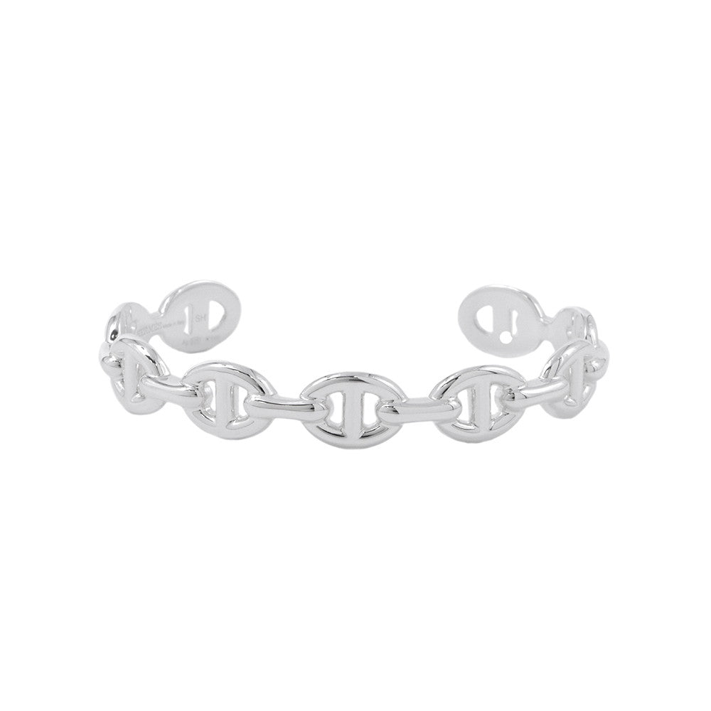 HERMES Chaine d'Ancre Bangle Size SH SV925
