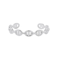 HERMES ★Chaine d'Ancre Bangle Size SH SV925