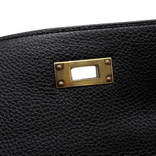 Load image into Gallery viewer, HERMES Kelly Retourne Black Togo Leather Size 28
