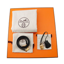 Load image into Gallery viewer, HERMES Kelly Retourne Black Togo Leather Size 28
