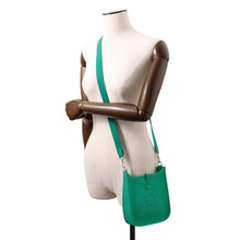 Load image into Gallery viewer, HERMES Evelyne Long Vert Vertigo Taurillon Clemence Size TPM
