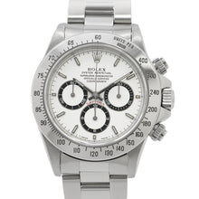 将图像加载到图库查看器中，ROLEX Cosmograph Daytona W40mm Stainless Steel White Dial16520
