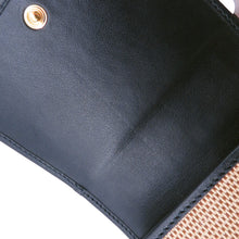 Load image into Gallery viewer, GUCCI Horsebit compact wallet Beige/Navy621891 Canvas/Leather
