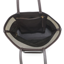Load image into Gallery viewer, Delvaux DtoD  Tote Bag Brown Canvas Leather Size MM
