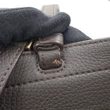 Load image into Gallery viewer, Delvaux DtoD  Tote Bag Brown Canvas Leather Size MM
