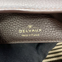 Load image into Gallery viewer, Delvaux DtoD  Tote Bag Brown Canvas Leather Size MM
