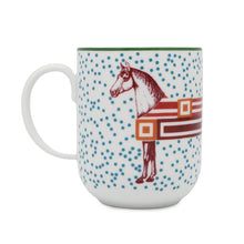 将图像加载到图库查看器中，HERMES Mug Ipomoville White / Multi Porcelain
