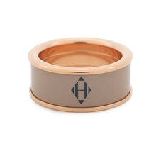 将图像加载到图库查看器中，HERMES Uni Ring Size MM/T55 Marong rasse Enamel Metal
