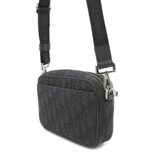 Load image into Gallery viewer, Dior Oblique Safari Shoulder Bag Black2ESWS011YKY Jacquard Leather Size Mini
