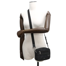 Load image into Gallery viewer, Dior Oblique Safari Shoulder Bag Black2ESWS011YKY Jacquard Leather Size Mini
