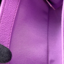 Load image into Gallery viewer, CHANEL Matelasse Boy Chanel Shoulder Bag PurpleA67085 Caviar Leather Size Small

