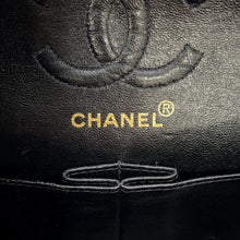 将图像加载到图库查看器中，CHANEL Matelasse W flap WChainShoulder Bag BlackA01113 Denim Size 23
