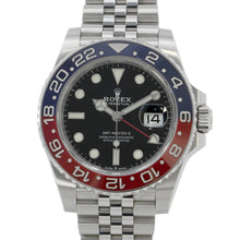 将图像加载到图库查看器中，ROLEX GMT Master II W40mm Stainless Steel Black Dial126710BLRO
