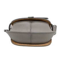 将图像加载到图库查看器中，LOEWE Gate Dual Shoulder Bag GrayA650N46X13 Soft Calf Leather Size Mini
