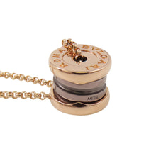 将图像加载到图库查看器中，BVLGARI Be Zero One Necklace353004 K18PG Ceramic

