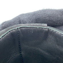 将图像加载到图库查看器中，CHANEL short boots BlackG38169 suede Size 37
