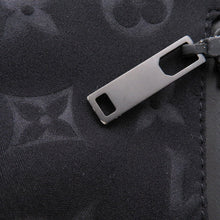 将图像加载到图库查看器中，LOUIS VUITTON Embossed Monogram Zip-Up Jacket Size 36 Black1A9EPZ Nylon72% Polyurethane28%
